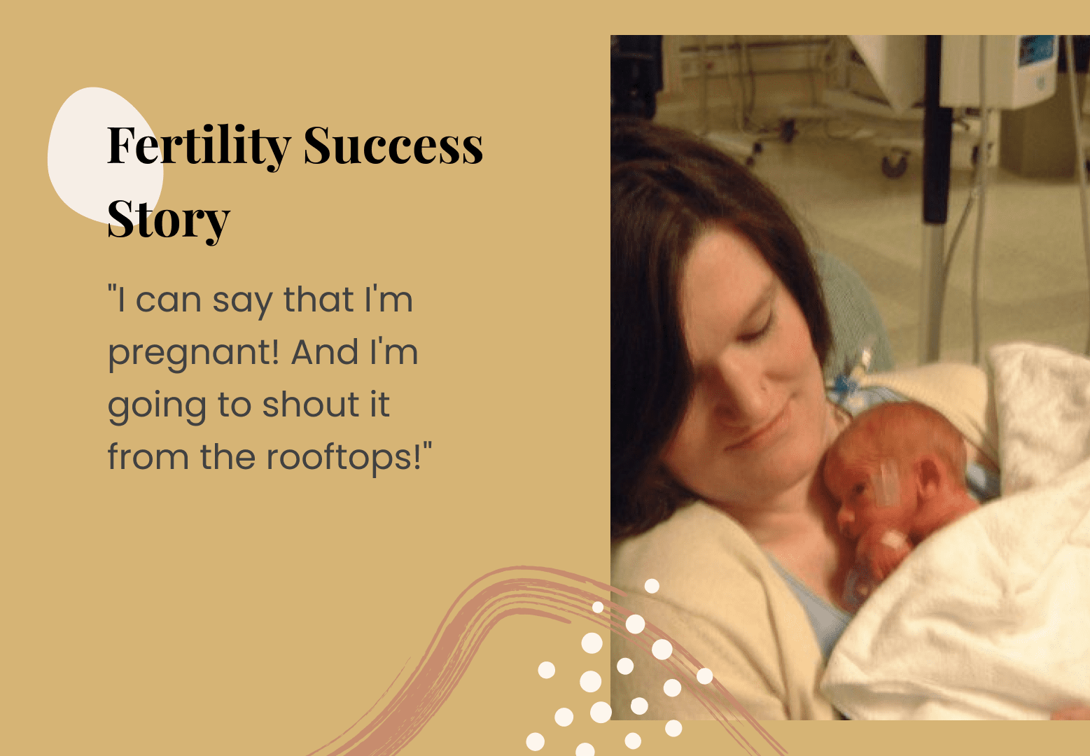 Fertility Success Story: "I can say that I'm pregnant! And I'm going to shout it from the rooftops!"